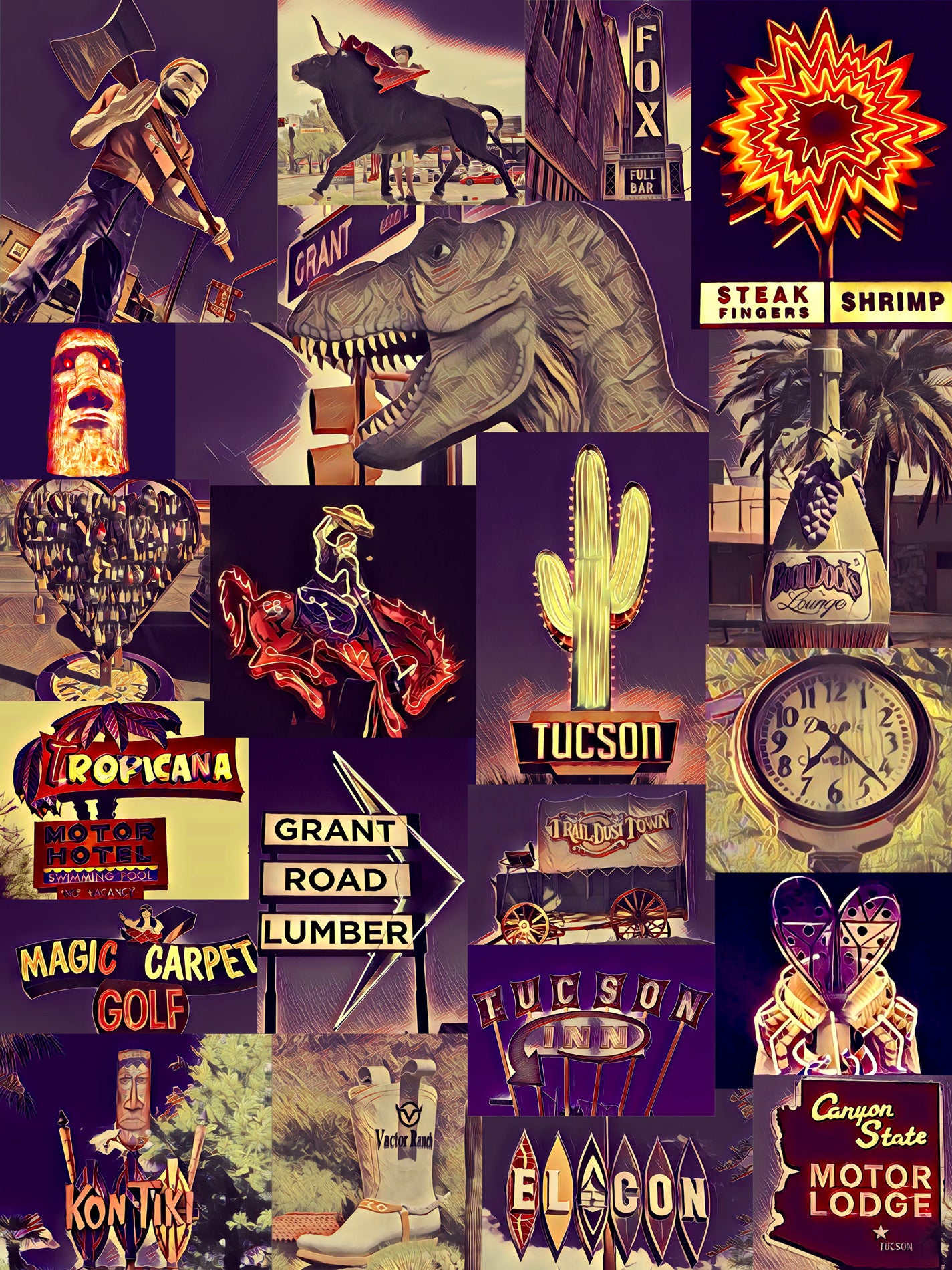 Tucson Icons and Oddities Puzzle
